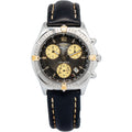 Breitling Sirius B53011 Vintage Two Tone Grey Dial Quartz Men's 39mm