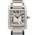 Cartier Tank Francaise 2384 W51008Q3 Quartz SS Cream Dial Ladie's Watch 20mm