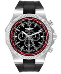 Breitling Bentley GMT A47362 Automatic Stainless Steel Black Dial Men Watch 49mm