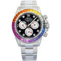 Rolex Cosmograph Daytona 116520 MINT Rainbow Aftermarket Setting Unisex 40mm
