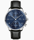IWC Portuguese Chronograph IW371491 SS Blue Dial Auto Men's Watch 41mm