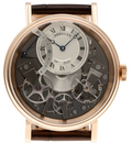 Breguet Tradition Seconde Retrograde 7097 18k RG Silver Exposed Dial Auto 40mm
