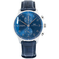 IWC Portuguese Chronograph IW371491 SS Blue Dial Auto Men's Watch 41mm