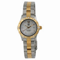 Tag Heuer Aquaracer WAF1451 Womens Quartz Watch MOP Dial Two Tone SS 27mm