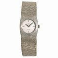 Omega De Ville Womens Hand Winding Watch Silver Dial 18K White Gold 20mm