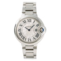 Cartier Ballon Bleu 3653 W6920084 Silver Dial Ladies Watch with Card 33mm