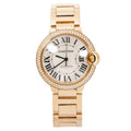 Cartier Ballon Bleu 3003 WJBB0005 18K Rose Factory Diamonds Watch 36mm Box&Paper
