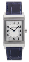 Jaeger-LeCoultre Reverso 222.8.47 Q2518540 NEW Quartz Silver Dial Watch 25x34mm