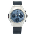 Hublot MDM 1810.1 Chronograph Stainless Steel Blue Dial Automatic Watch 40mm
