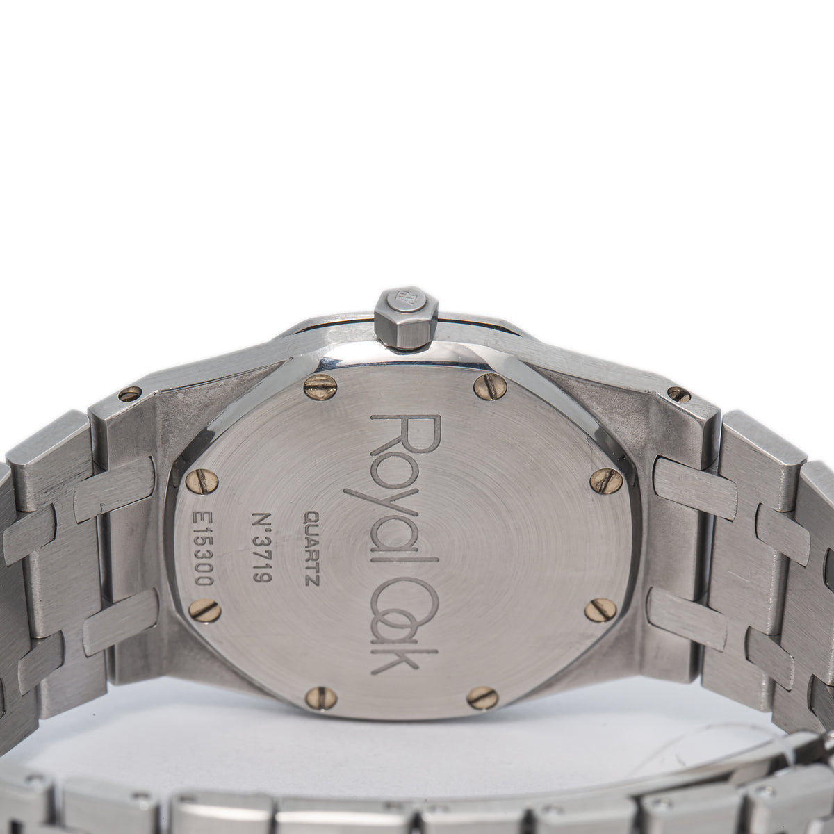 Audemars Piguet Royal Oak 56175ST MINT Steel Dark Blue Dial Quartz Watch 33mm