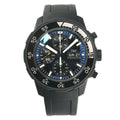 IWC Aquatimer Chronograph Galapagos Islands IW376705 LE Black Dial Watch 44mm