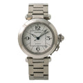 Cartier Pasha W31074M7 2324 Stainless Steel White Dial Date Automatic Watch 35mm