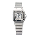 Cartier Santos Galbee 2423 W20044D6 Steel Roman Silver Dial Automatic Watch 24mm