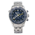 Omega Seamaster Diver 212.30.44.52.03.001 GMT 300M Chrono Blue Dial Watch 44mm