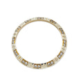 Diamond Bezel 24 Stones 10k Yellow Gold 30mm 0.35ct 4Grams IColor SI2