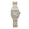 Cartier Panthere W25029B6 1120 18k Yellow Gold Steel Quartz Ladies Watch 22mm