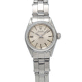 Rolex Oyster Perpetual 6623 SS Oyster Rivet Silver Dial Auto Ladies Watch 25mm