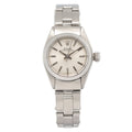 Rolex Oyster Perpetual 6723 SS Oyster Revit Silver Dial Automatic Ladies 25mm