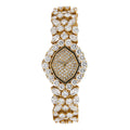DW YG 14.5 T 18K Gold Diamonds G VVS-6 Diamond Ladies Watch Octagon 24mmx27mm