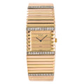 Van Cleef & Arpels Quartz 18K 99.5g Gold 2.28CT Diamond Tricolor Ladies Watch