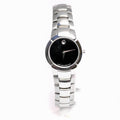 Movado Museum 84-A1-1842 Quartz Black Dial Stainless Steel Ladies Watch 25mm