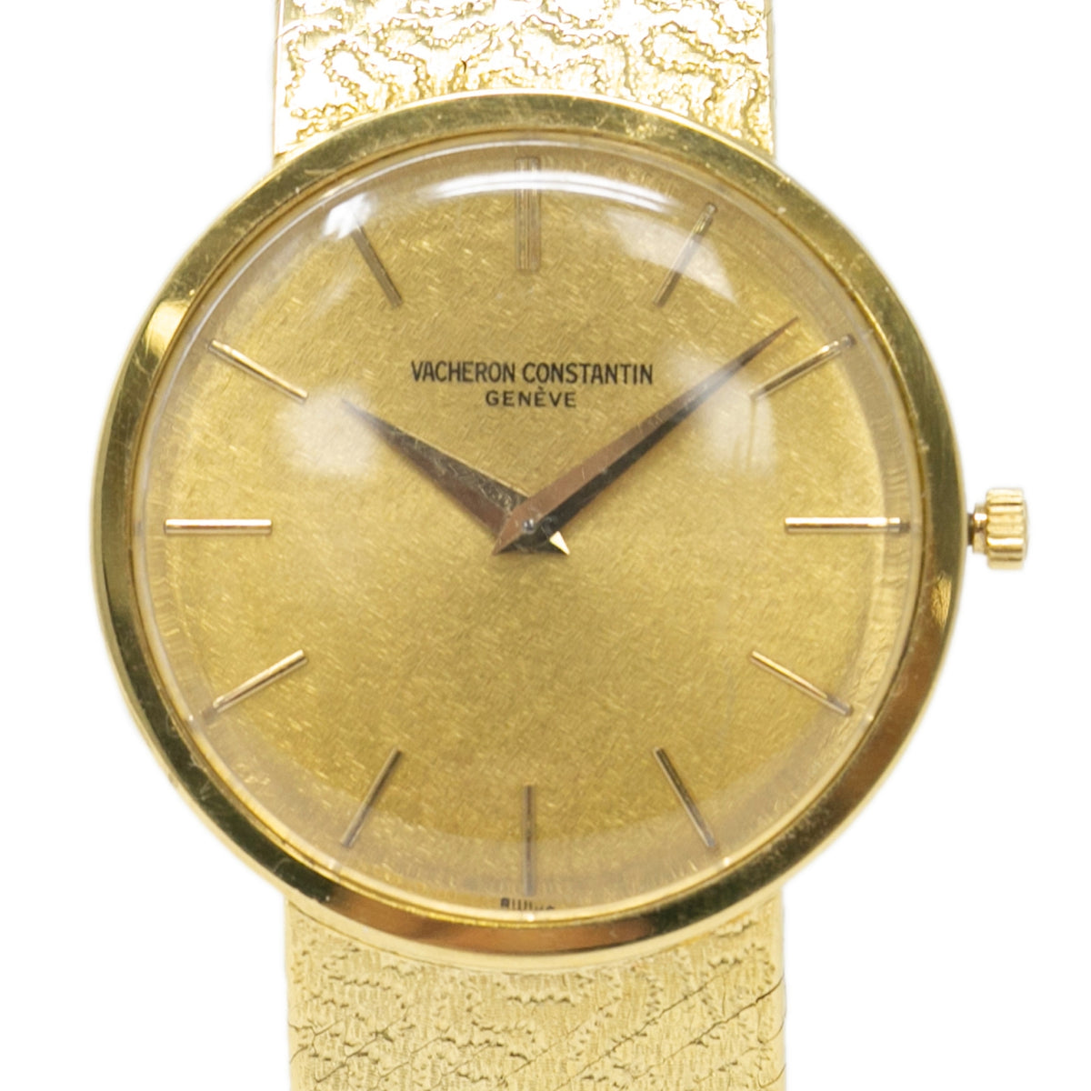Vacheron Constantin Patrimony 6872 Vintage 18K Unisex Watch Champagne Dial 31mm