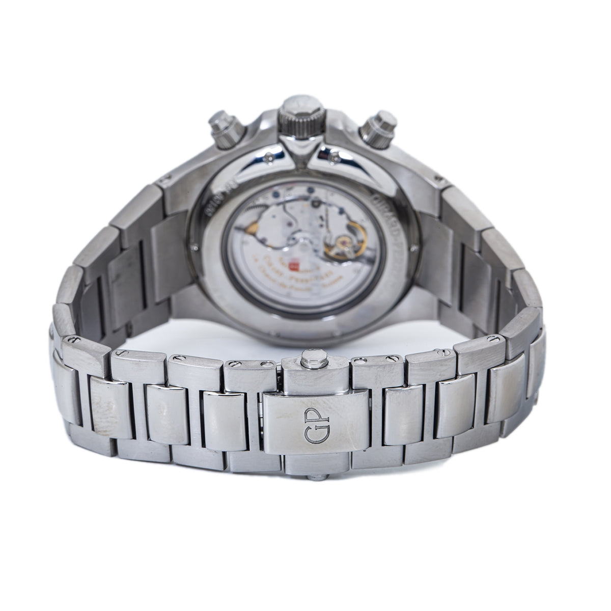 Girard Perregaux Laureato EVO3 80180.1.11.1111 Automatic SS Watch 44mm Box&Paper