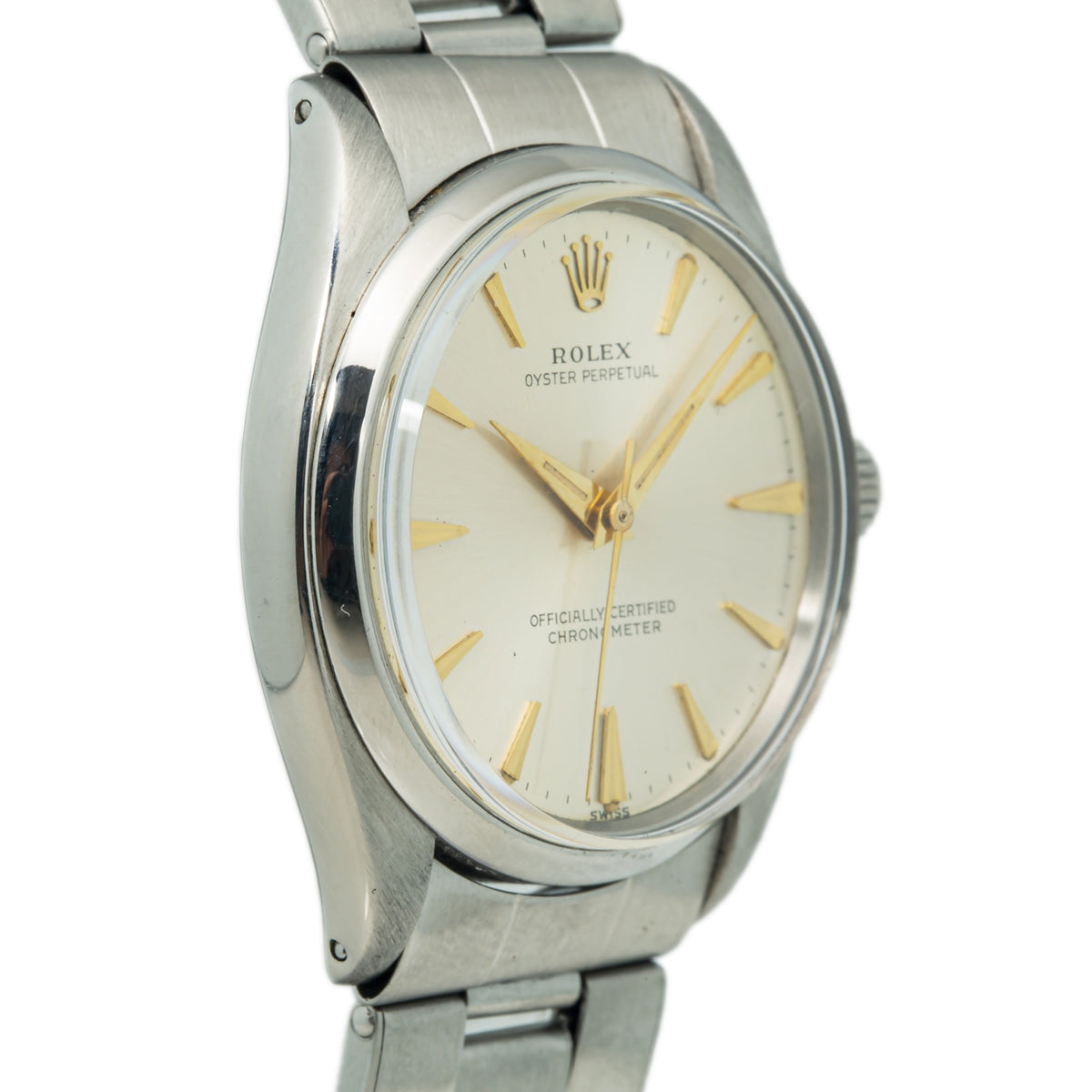 Rolex Oyster Perpetual 6564 Stainless Steel Oyster Automatic Men's Watch 34mm