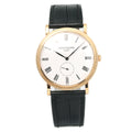 Patek Philippe Calatrava 5116R 18k Rose Gold White Enamel Dial Manual Watch 36mm