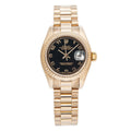 Rolex Datejust 179175 18kRose President 2003 Complete Black Dial Auto Watch 26mm