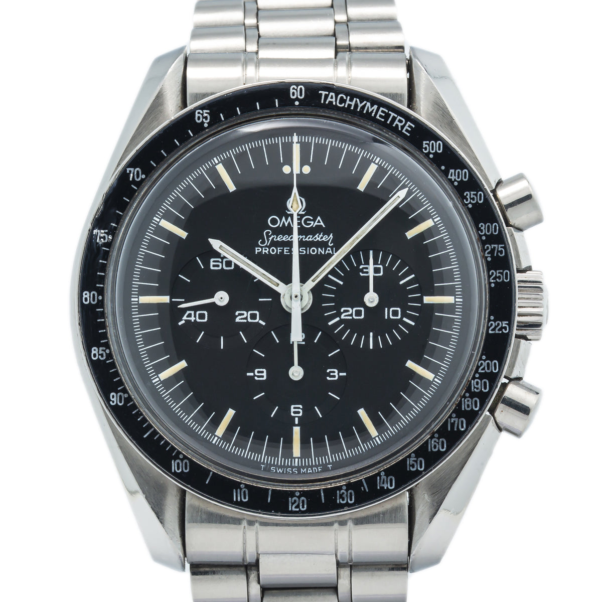 Omega Speedmaster Professional 145.022 1985 Steel Patina Manual Moon Watch 42mm