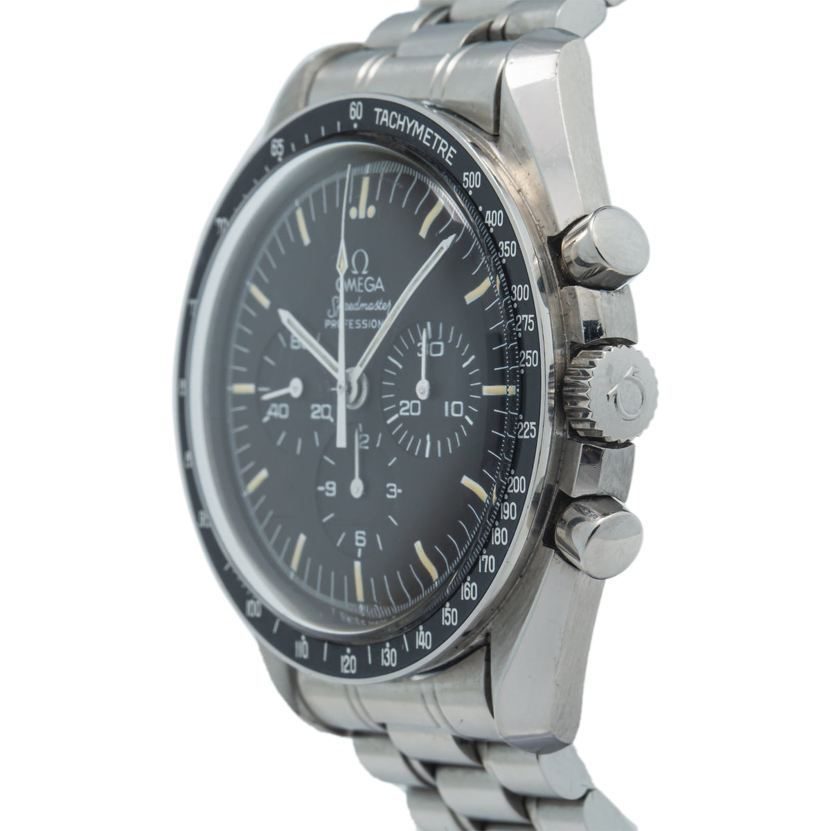 Omega Speedmaster Professional 145.022 1985 Steel Patina Manual Moon Watch 42mm