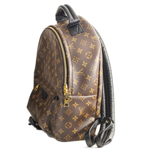 louis vuitton backpack gold plate Louis Vuitton NEW M44874 Monogram Palm Springs MM Backpack – Empire Time NYC