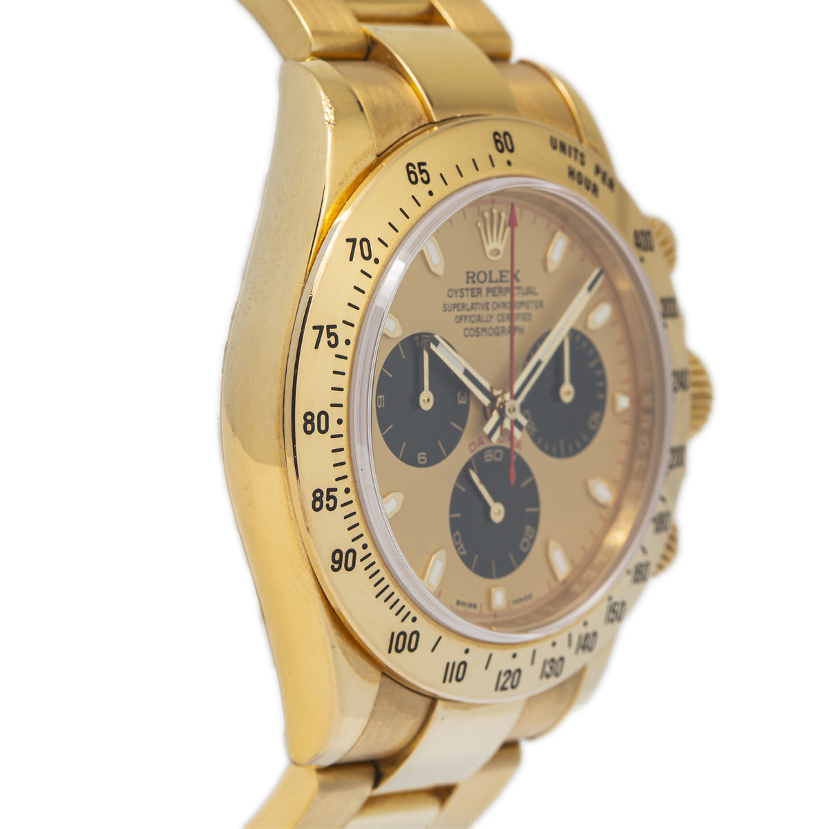 Rolex Daytona 116528 Full Set 2008 Paul Newman Unpolished Patina 18k Gold Watch