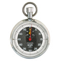 FISHER HEUER Stopwatch 1970s RARE 7Jewels Measuring 60sec/30min Stainless Steel