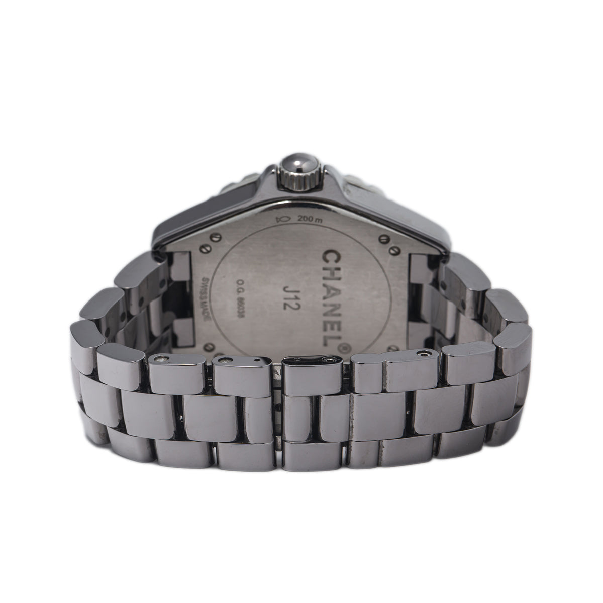 Chanel J12 H2934 Chromatic Titanium Ceramic Gray Dial Automatic Watch 41mm