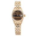 Rolex Datejust 6917 18k YG Auto Jubilee Original Tiger Eye Dial Ladies 26mm