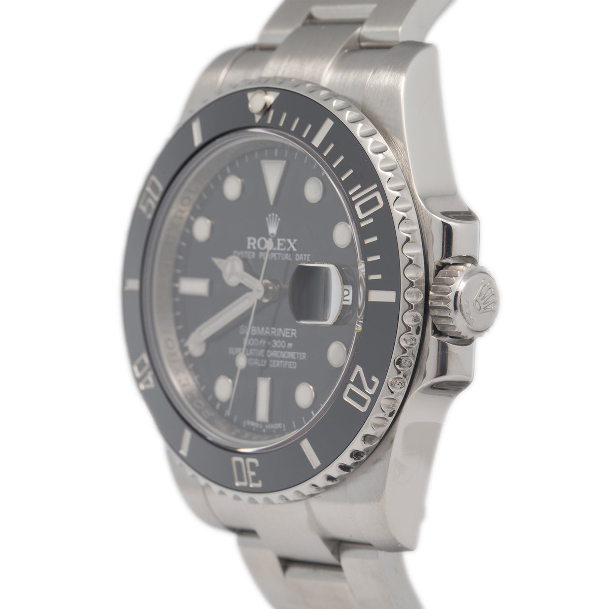 Rolex Submariner 116610 Stainless Steel Black Dial Automatic Men's Watch 40mm