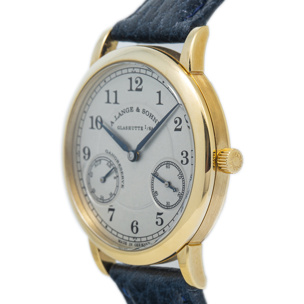 A.Lange & Sohne 221.021 1815 Up Down W/Archives18k Yellow Gold Manual Watch 36mm