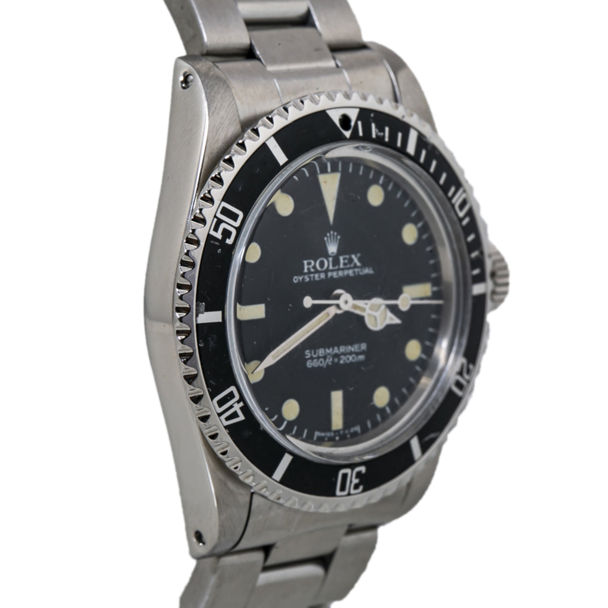 Rolex Submariner 5513 Vintage 8.1 serial Matte Dial Automatic Mens Watch 40MM