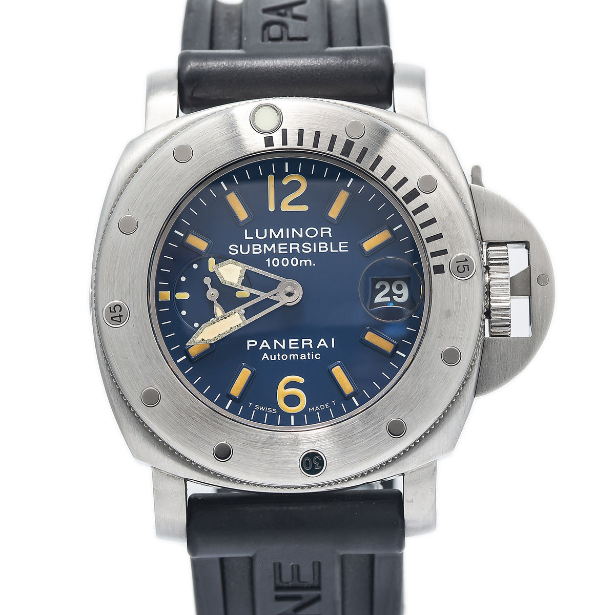 Panerai Luminor Submersible La Bamba PAM00087 Complete Blue Dial Men 44mm