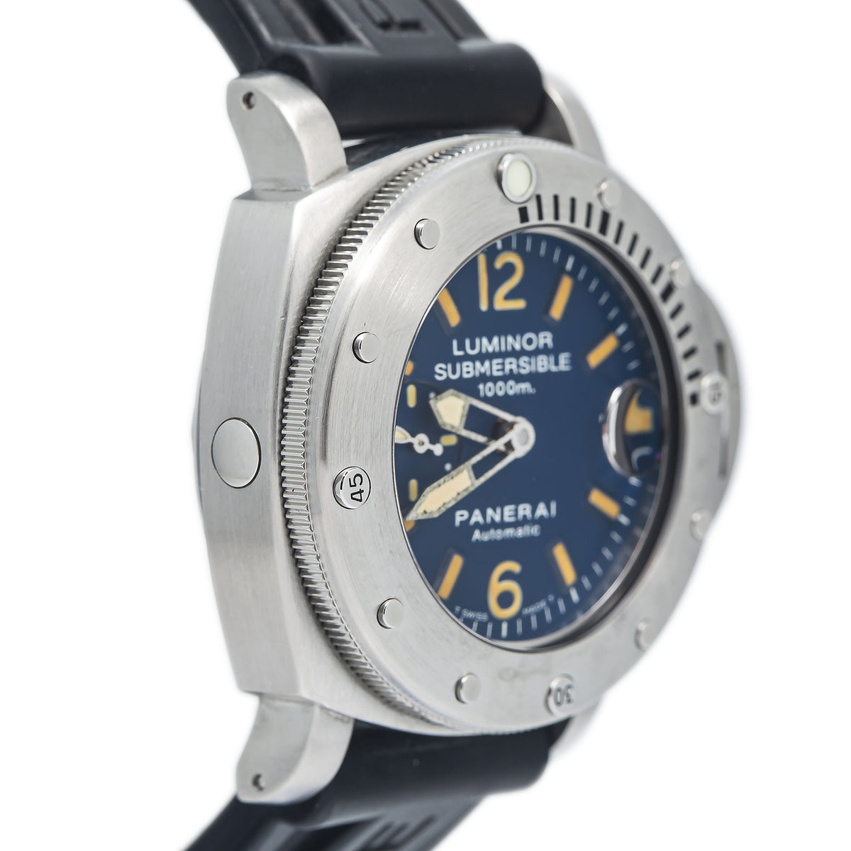 Panerai Luminor Submersible La Bamba PAM00087 Complete Blue Dial Men 44mm