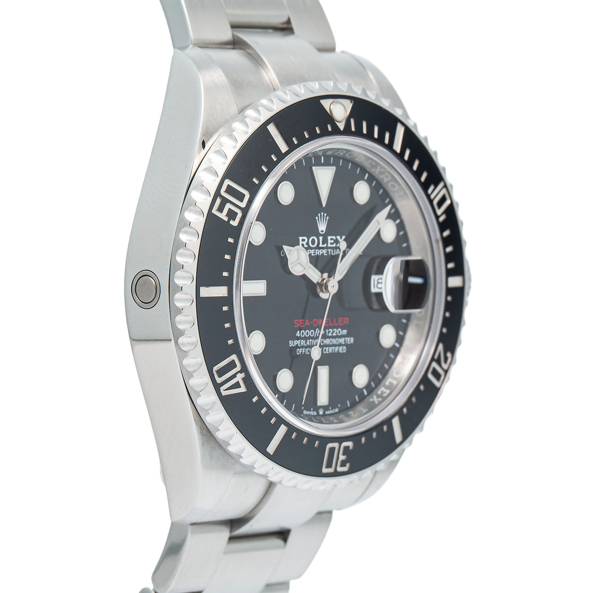 Rolex Red Sea-Dweller 126600 MINT 2019 Complete Stainless Steel Men's Watch 43mm