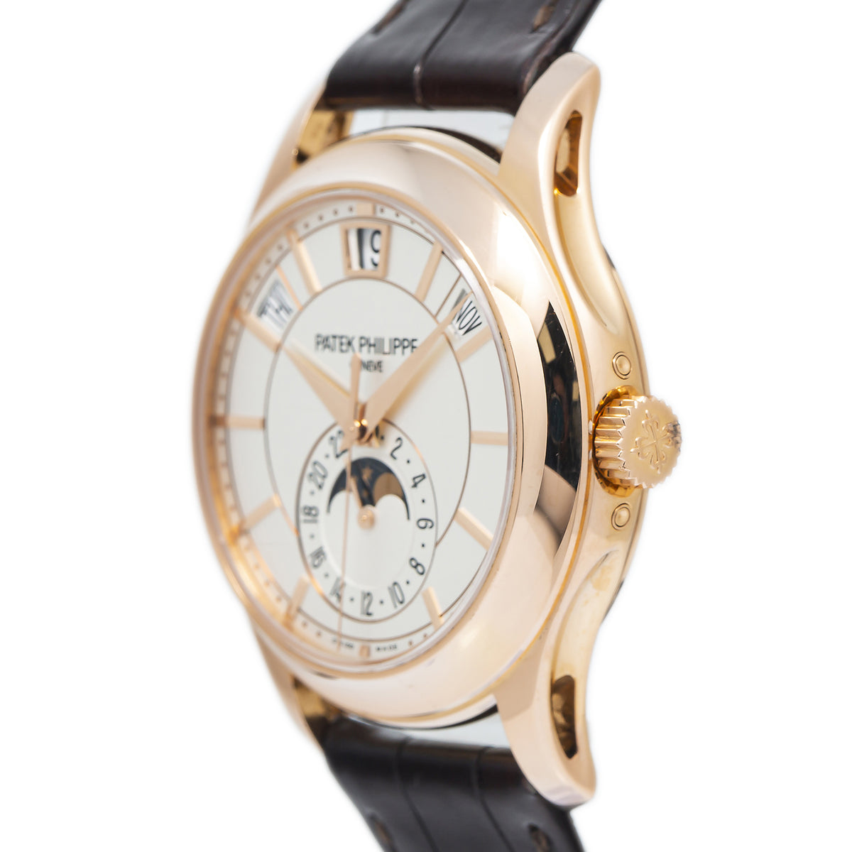 Patek Philippe Annual Calendar 5205R Mint 18k Rose Gold Men's Watch 40mm