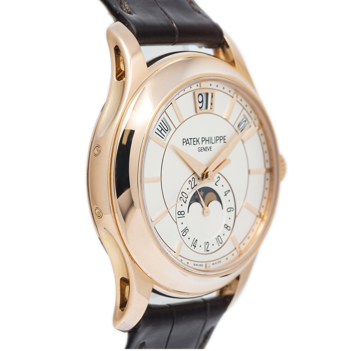 Patek Philippe Annual Calendar 5205R Mint 18k Rose Gold Men's Watch 40mm