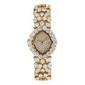 DW YG 14.5 T 18K Gold Diamonds G VVS-6 Diamond Ladies Watch Octagon 24mmx27mm