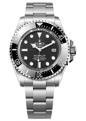 Rolex Sea-Dweller 136660 NEW 2023 March Paper Oyster  SS Auto Men's Watch 44mm