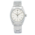 Rolex Oyster Royal Precision 6426 SS Silver Index Dial Manual Unisex Watch 34mm
