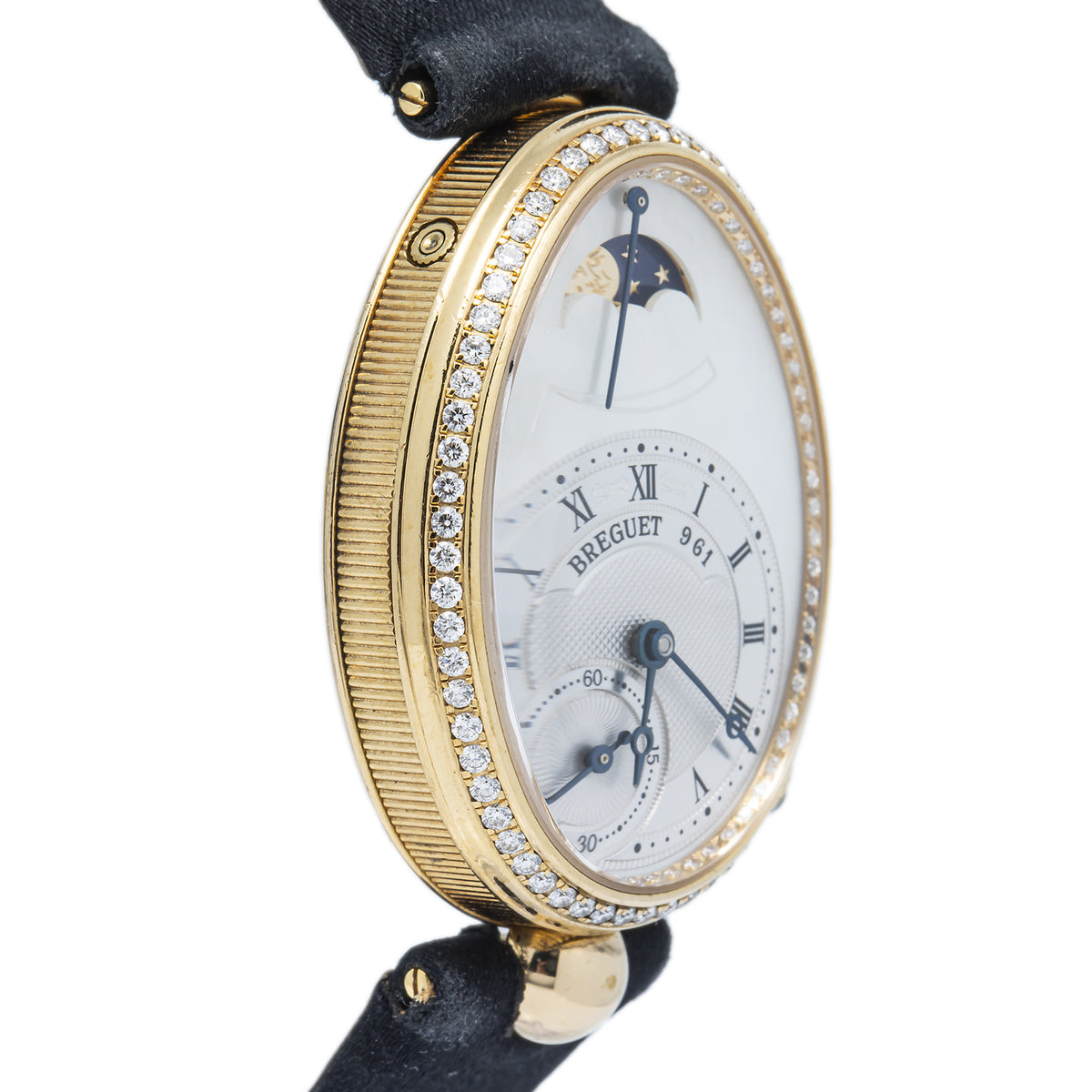 Breguet Reine De Naples 8908BA 18K Yellow Gold MOP Dial Auto Ladies Watch 29mm