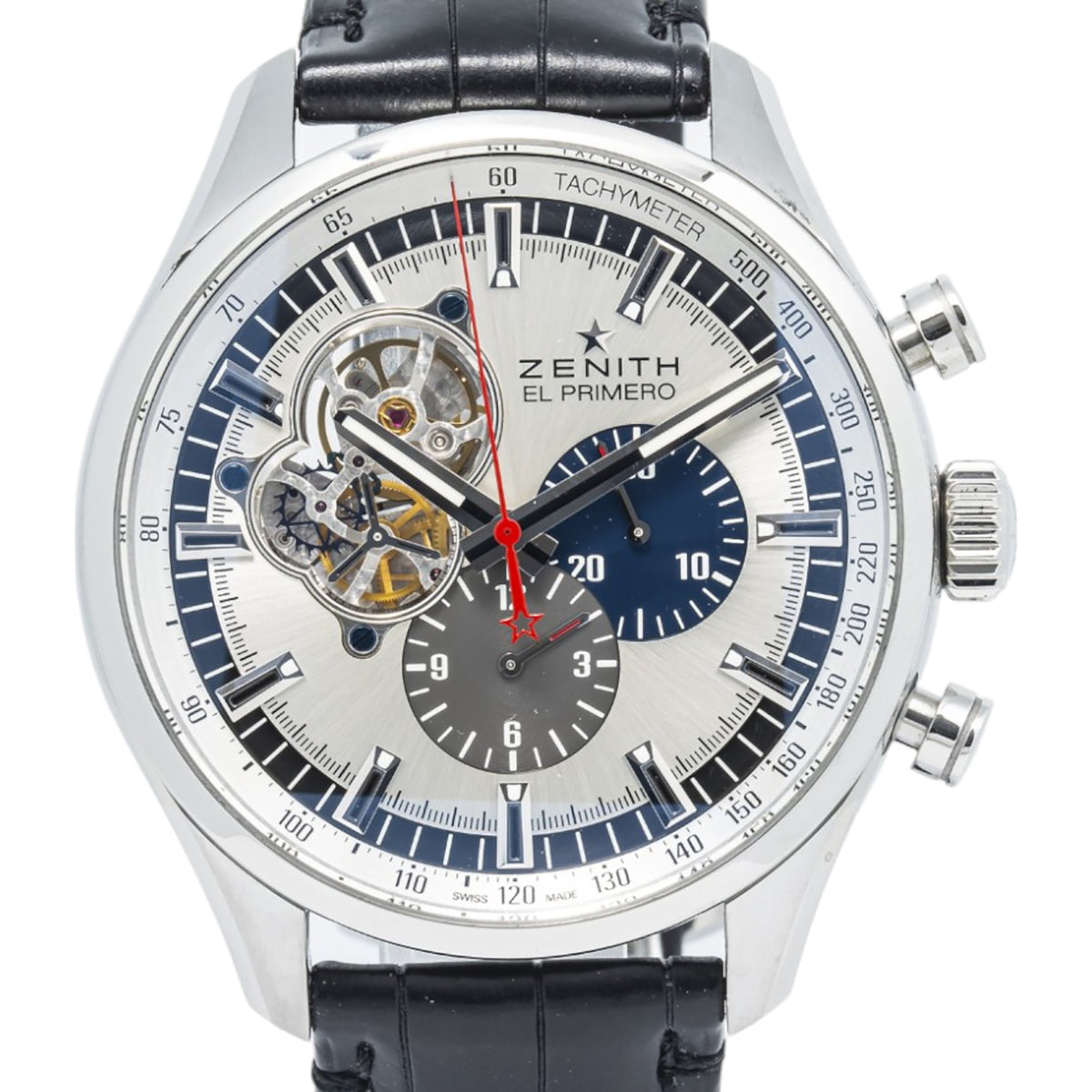 Zenith El Primero Chronomaster 03.2520.4061 SS Auto Silver Dial Men's Watch 45mm